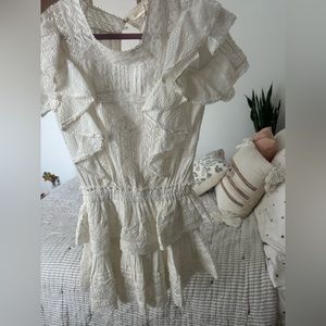 LoveShackFancy White Dress